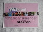 Hitkrant jaarkalenders 2008 + 2009 (met alle Star birthdays), Ophalen of Verzenden, Boek, Tijdschrift of Artikel