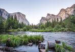 Yosemite Park fotobehang, Californie, bergmeer behang, Verzenden, Minder dan 10 m², Californie, Yosemite, bergmeer