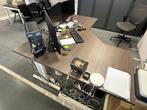 BUREAU ( HOEK MODEL), Ophalen, Ergonomisch, Zo goed als nieuw, Bruin