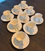 Villeroy & Boch new wave - set van 9 kopjes en schoteltjes, Nieuw, Ophalen of Verzenden, Overige stijlen, Kop(pen) en/of Schotel(s)