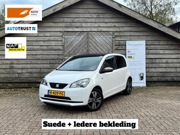 SEAT Mii 1.0 Mii by Cosmopolitan Airco | Suede bekleding | E, Auto's, Seat, Bedrijf, Te koop, Mii, ABS, Airbags, Airconditioning