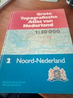 Grote topografische atlas van nederland Deel 2 noord Nederla, Nederland, Gelezen, Ophalen of Verzenden, 1800 tot 2000