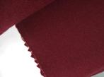 Pugi Kelly 214; bordeaux / wijnrood; 5 meter meubelstof, Wol, 120 cm of meer, Ophalen of Verzenden, Rood