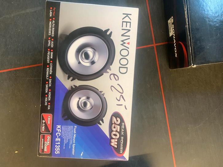 Kenwood KFC-E1355 Auto Luidsprekers - Nieuw in Doos, Auto diversen, Autospeakers, Nieuw, Ophalen of Verzenden