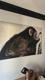 Donkersloot origineel schilderij (35 jr) oud 140/100 groot, Antiek en Kunst, Kunst | Schilderijen | Klassiek, Ophalen