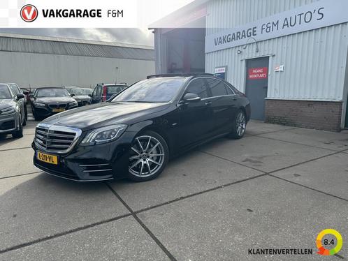 Mercedes-Benz S-klasse 560 e Lang Premium Plus, Auto's, Mercedes-Benz, Bedrijf, Te koop, S-Klasse, 360° camera, ABS, Achteruitrijcamera