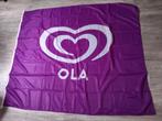 Ola vlag ,paars, 135 x 155 cm, poly-glans, Diversen, Vlaggen en Wimpels, Ophalen, Nieuw