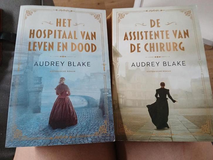 Audrey Blake - Historische Romans (2 boeken), Boeken, Historische romans, Zo goed als nieuw, Ophalen of Verzenden