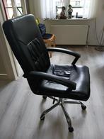 1 zwarte Bureaustoel, Huis en Inrichting, Ophalen, Gaming bureaustoel, Gebruikt, Zwart