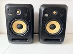 2x KRK V8 S4 Studio Monitor Speakers Zwart | V8S4, Audio, Tv en Foto, Luidsprekers, Overige merken, Ophalen of Verzenden, Zo goed als nieuw