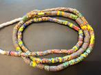 Millefiori glazen kralen ketting, Ophalen of Verzenden, Zo goed als nieuw