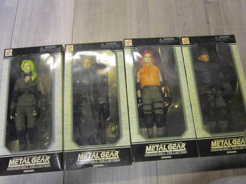Metal Gear Solid KONAMI figuren Compleet ! AANBIEDING 199EU, Verzamelen, Poppetjes en Figuurtjes, Zo goed als nieuw, Verzenden