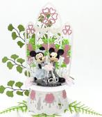 Prachige Disney Mickey & Minnie taarttopper., Ophalen of Verzenden, Nieuw, Versiering, Geboorte of Huwelijk