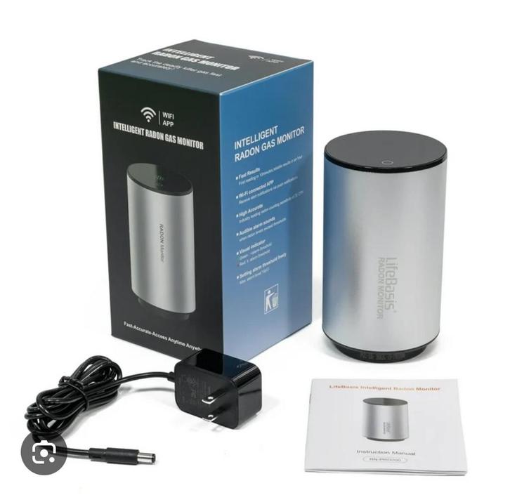 Radon Gas Monitor RN-PRO200, Doe-het-zelf en Verbouw, Meetapparatuur, Nieuw, Overige meters, Ophalen of Verzenden