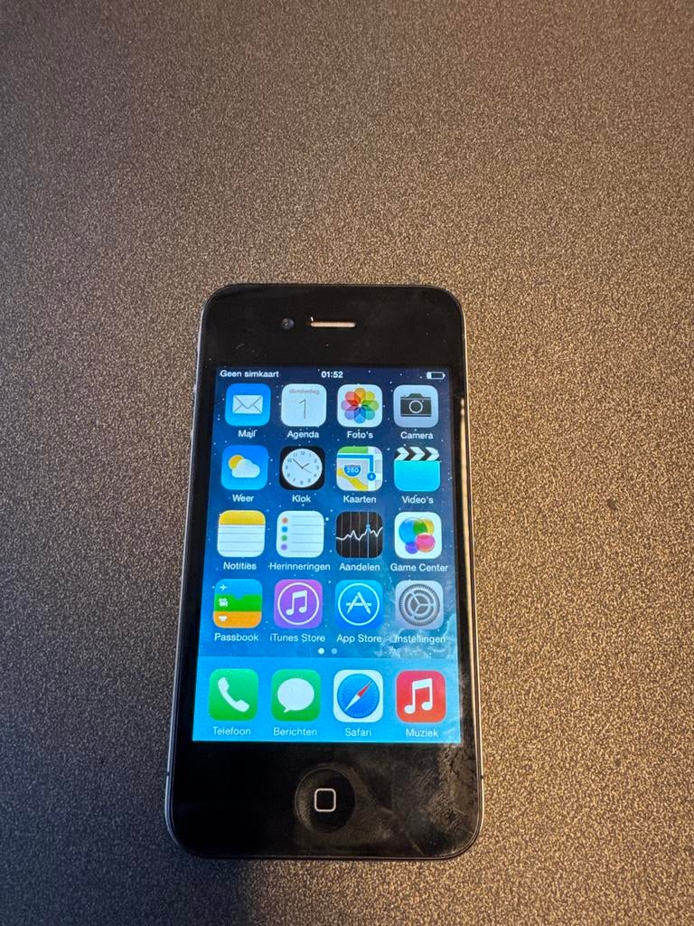Nette iPhone 4 - Vergrendelknop defect, Telecommunicatie, Mobiele telefoons | Apple iPhone, Ophalen of Verzenden, Gebruikt, IPhone 4
