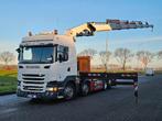 SCANIA R490 8x2*6 hmf6020 k6, Auto's, Vrachtwagens, Automaat, Euro 6, Scania, Wit