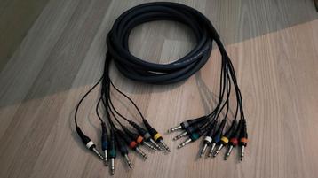 DAP Audio MK-822 Multicore jack to jack balanced 5 meter beschikbaar voor biedingen