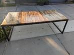 EetTafel eetkamertafel tafel industriële tafel kamer, Huis en Inrichting, Tafels | Sidetables, Ophalen, Zo goed als nieuw, Rechthoekig