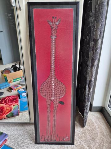 giraf schilderij beschikbaar voor biedingen