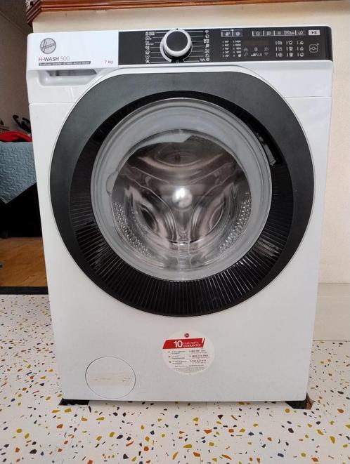 Wasmachine vrijstaand, compact, 7kg, Hoover H-wash 500, Witgoed en Apparatuur, Wasmachines, Gebruikt, Voorlader, 6 tot 8 kg, Minder dan 85 cm