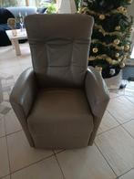 Relax fauteuil elektrisch met uitstap stand., Huis en Inrichting, Fauteuils, 100 tot 125 cm, Ophalen of Verzenden, Zo goed als nieuw