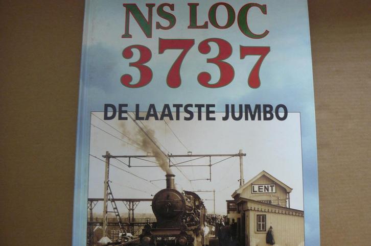 NS LOC 3737 / De laatste Jumbo / Werkspoor / Jan de Bruin, Verzamelen, Spoorwegen en Tramwegen, Gebruikt, Trein, Boek of Tijdschrift