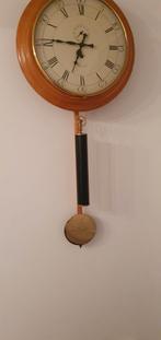 Mooie Wandklok met Pendule, Ophalen, Gebruikt, Analoog, Wandklok