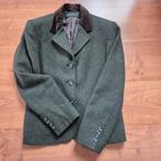 M38 Lanaby's colbert, mosgroen, bruine fluweel kraag 70% wol, Maat 38/40 (M), Lanaby 's, Ophalen of Verzenden, Zo goed als nieuw
