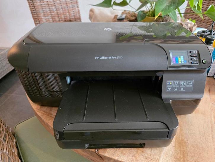 HP Officejet Pro 8100 Printer, Computers en Software, Printers, Gebruikt, Printer, Inkjetprinter, Kleur printen, Zwart-en-wit printen