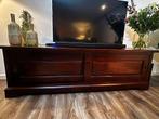 Koloniale TV-kast - 190cm breed, Ophalen, Gebruikt, 150 tot 200 cm, Teakhout