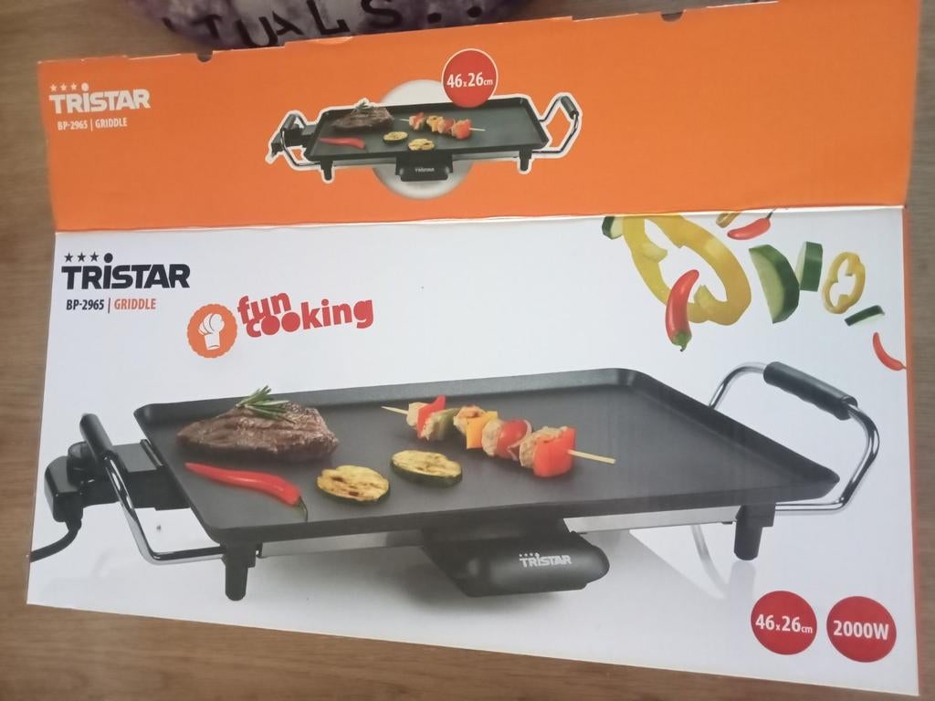 Tristar BP-2965 Bakplaat NIEUW!!, Ophalen of Verzenden, Nieuw