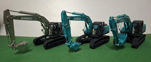 Kobelco graafmachines  Motorart 1/50 mib, Hobby en Vrije tijd, Modelauto's | 1:50, Zo goed als nieuw, Overige typen, Overige merken