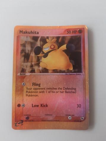 Pokemon - Makuhita 2003. Skyridge serie. 𝙃𝙤𝙡𝙤 beschikbaar voor biedingen