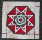 heel mooi quilt kleed - ster van Bethlehem - 60 x 60 cm, Ophalen of Verzenden, Zo goed als nieuw