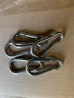 Rvs Karabijnhaken zeewaterbestendig, Ophalen of Verzenden, Nieuw