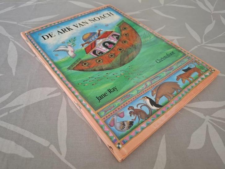 De ARK VAN NOACH - JANE RAY (Prentenboek), Boeken, Kinderboeken | Jeugd | onder 10 jaar, Zo goed als nieuw, Fictie algemeen, Ophalen of Verzenden