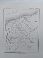 12 / Kadzand Nieuwvliet Zeeland Litho uit 1867 van J. Kuyper, Antiek en Kunst, Ophalen of Verzenden