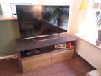 Weer In prijs verlaagd! Tv meubel industriële look, Eikenhout, 100 tot 150 cm, Ophalen of Verzenden, Zo goed als nieuw