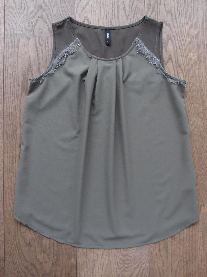 Super mooie dames meisjes Shoeby eksept top maat M 38, Kleding | Dames, Tops, Zo goed als nieuw, Maat 38/40 (M), Groen, Zonder mouw