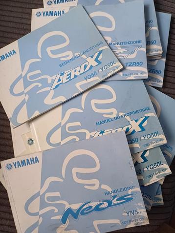 12x bedieningshandleiding Yamaha bromfietsen  beschikbaar voor biedingen