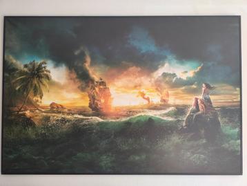Grote Schilderij  beschikbaar voor biedingen