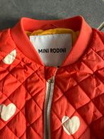 Mini Rodini hartjes jas - Maat 122, Meisje, Ophalen of Verzenden, Zo goed als nieuw, Mini Rodini