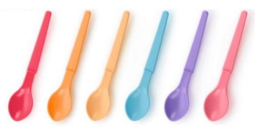 Tupperware Hang-aan Lepeltjes / Eierlepel /Jam lepel 6st Nw, Huis en Inrichting, Keuken | Tupperware, Nieuw, Overige typen, Verzenden