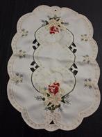 Kerst Tafelkleedje met Borduurwerk, Ophalen, Zo goed als nieuw, Ovaal, Binnen