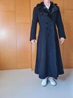 Prachtige zwarte mantel winterjas Wol en Cashmere Gothic, Kleding | Dames, Jassen | Winter, Ophalen of Verzenden, Zo goed als nieuw