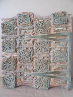 Vintage houten behangstempel of textielstempel 48x42cm 1966?, Ophalen of Verzenden