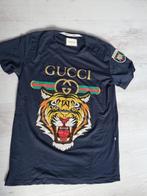 Gucci shirt met tijger maat L, Ophalen of Verzenden, Zo goed als nieuw, Zwart, Korte mouw