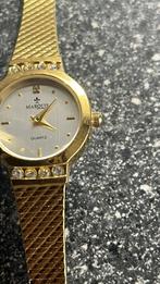 Marquis Quartz Dameshorloge - Gouden Look, Sieraden, Tassen en Uiterlijk, Horloges | Dames, Overige merken, Gebruikt, Polshorloge