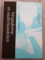 Boek HBO: Vergaderen en onderhandelen (nieuw!), Boeken, Studieboeken en Cursussen, K. Schermer, M. Wijn, Nieuw, Beta, HBO