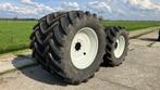 Set wielen 650/65r38 & 540/65r28 Steyr, new holland, case ih, Zakelijke goederen, Agrarisch | Onderdelen | Banden, Velgen en Assen